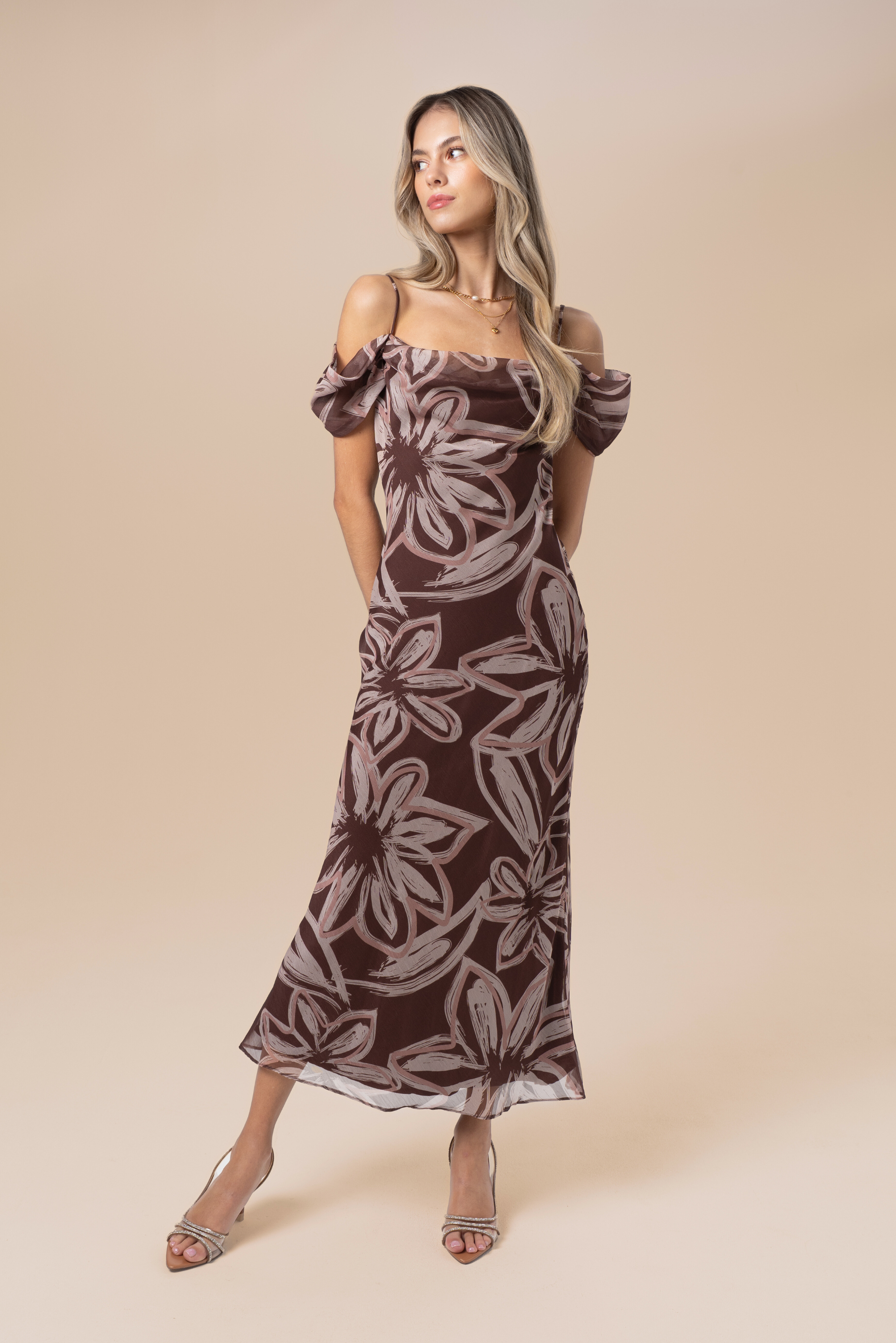 Juliette Off Shoulder Maxi Dress