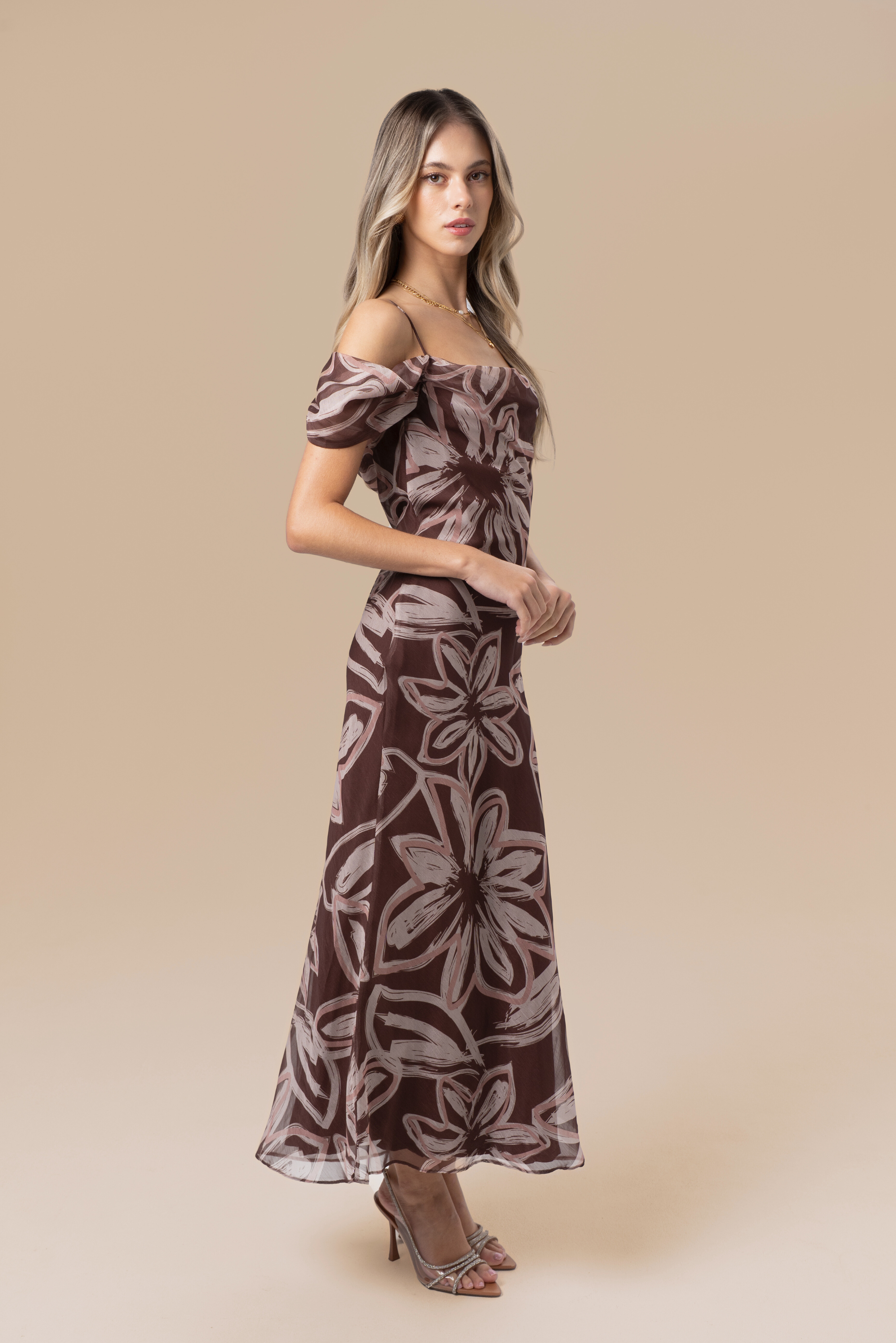 Juliette Off Shoulder Maxi Dress