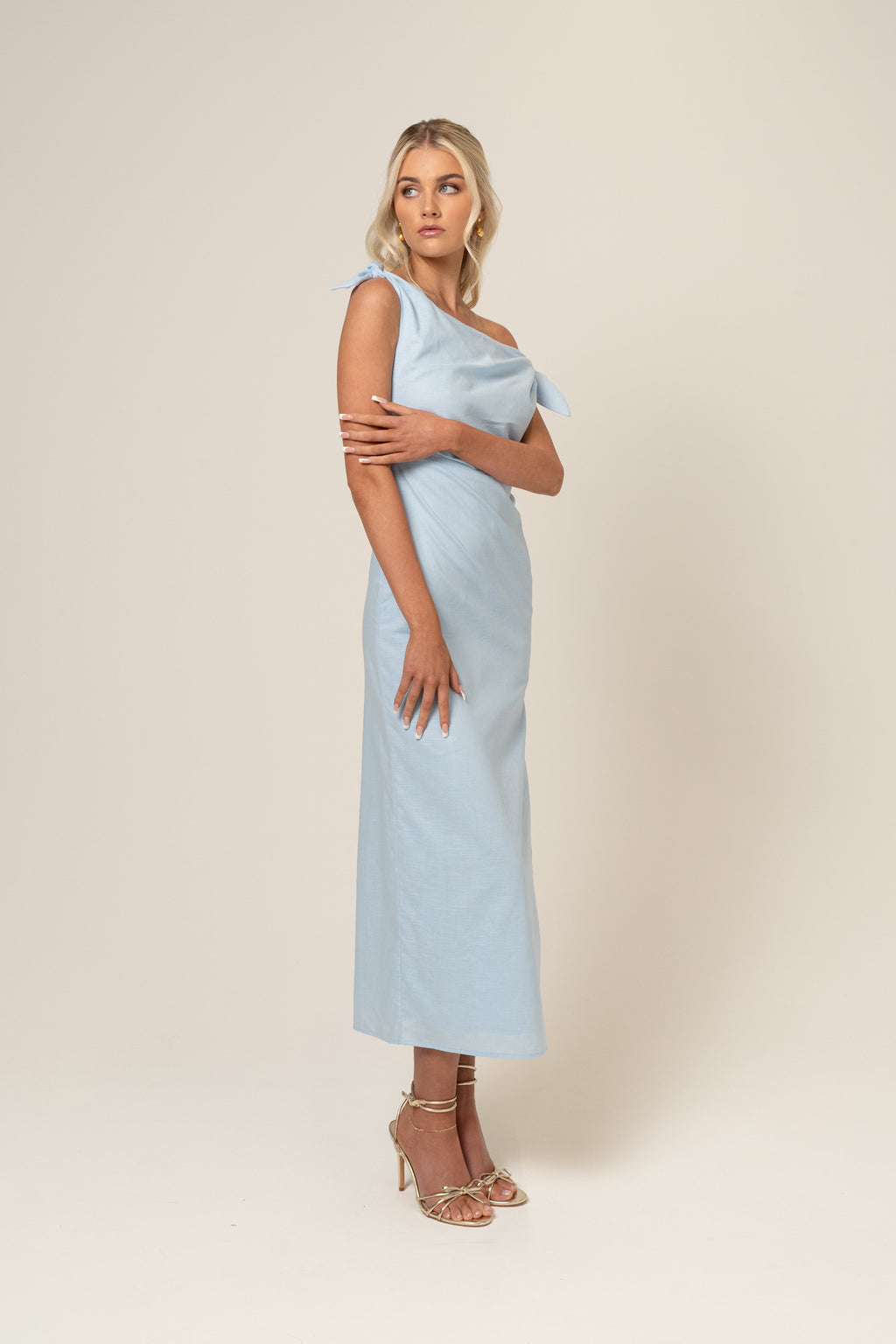 Ashley Drop Shoulder Midi Dress